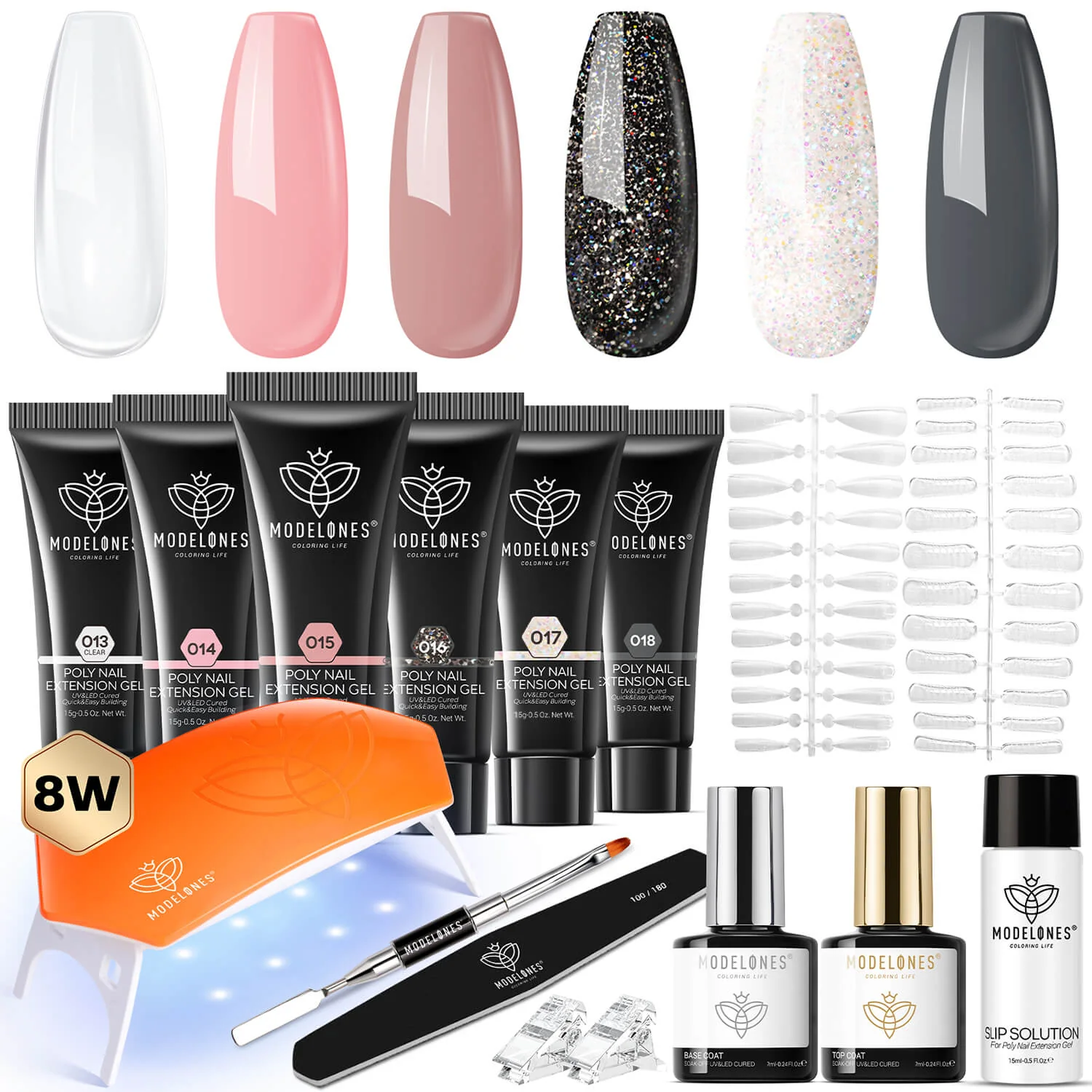 Nude Clear Black Pink beauty product
