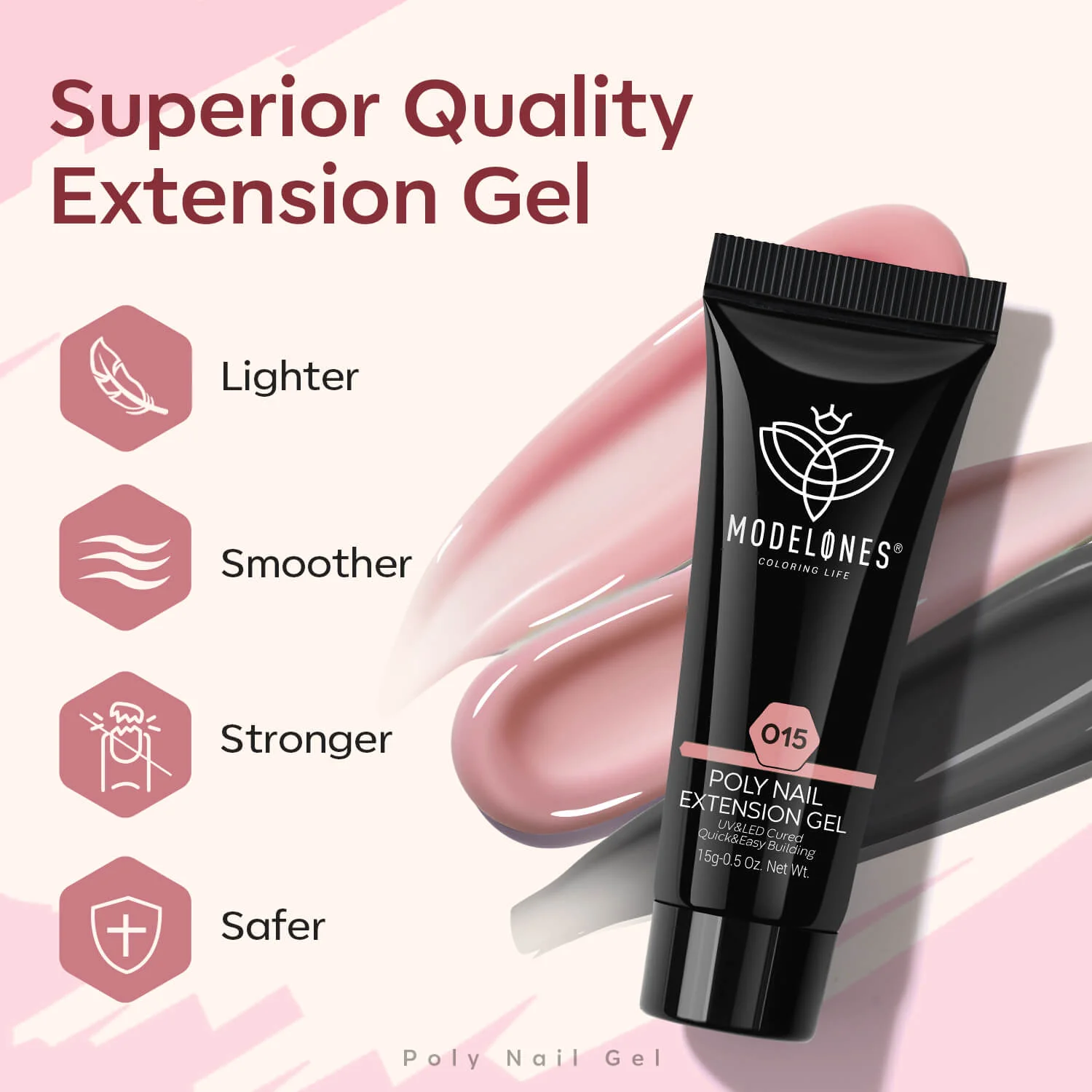 Nude Clear Black Pink beauty product